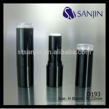 SANJIN 2014 nouveau produit récipient de rouge à lèvres noir meilleur casier à lèvres tube de rouge à lèvres vide